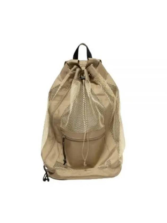 MESH LARGE BACKPACK MADE BY AETA BEIGE A24SB01AE mesh large - AURALEE - BALAAN 1