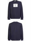 Men's Prorsum Label Cotton Sweatshirt Navy - BURBERRY - BALAAN 5