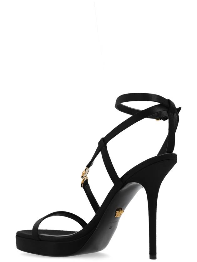 heel pumps 10121341A00619 1B00V black - VERSACE - BALAAN 6