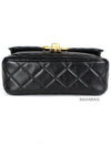 CH Season Pocket Shoulder Bag Black Gold CH42BG055 - CHANEL - BALAAN 4