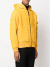 Men's Wappen Patch Zip-up Jacket Yellow - STONE ISLAND - BALAAN 5