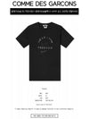 Logo Print Short Sleeve T-Shirt Black - COMME DES GARCONS - BALAAN 3