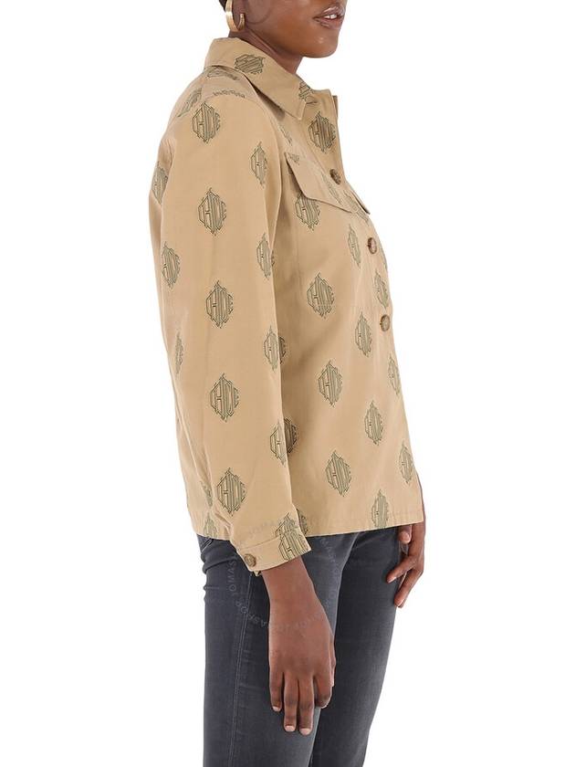 Chloe Ladies Beige Embroidered Shirt Jacket, Brand Size 36 (US Size 2) - CHLOE - BALAAN 2