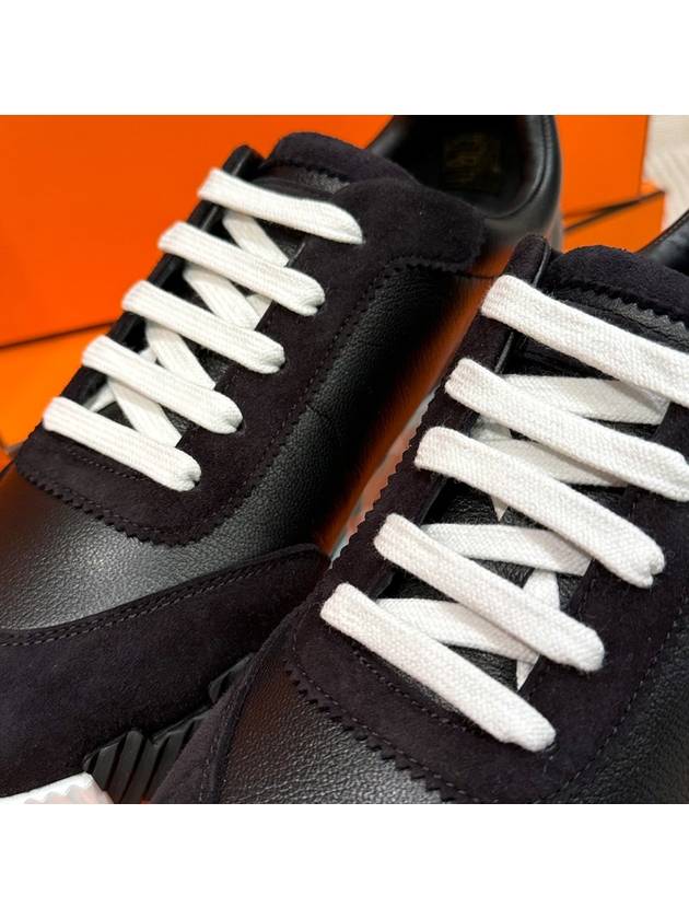 Bouncing Low Top Sneakers Noir - HERMES - BALAAN 6