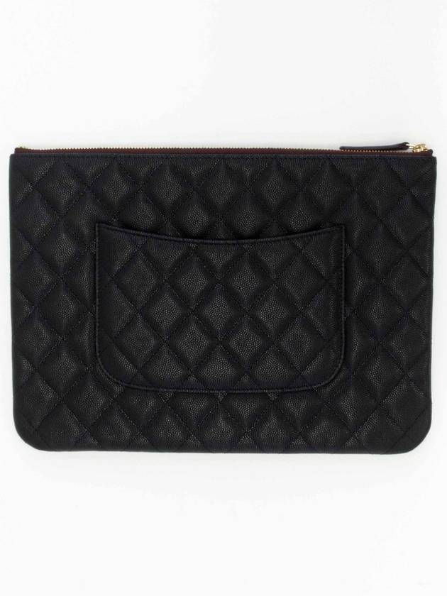 Classic Caviar New Medium Pouch Clutch Bag A82545 - CHANEL - BALAAN 3