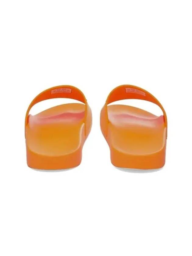 logo slippers orange - BALENCIAGA - BALAAN 4