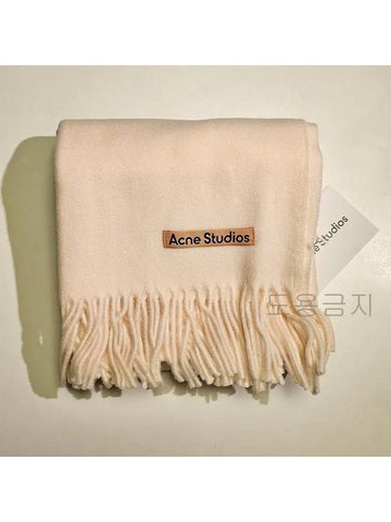 Scarf Muffler Narrow Warm White - ACNE STUDIOS - BALAAN 1