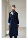 V-neck unbalanced long coat - CAHIERS - BALAAN 3