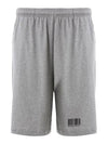 Barcode Bermuda Shorts Grey Melange - VETEMENTS - BALAAN 2