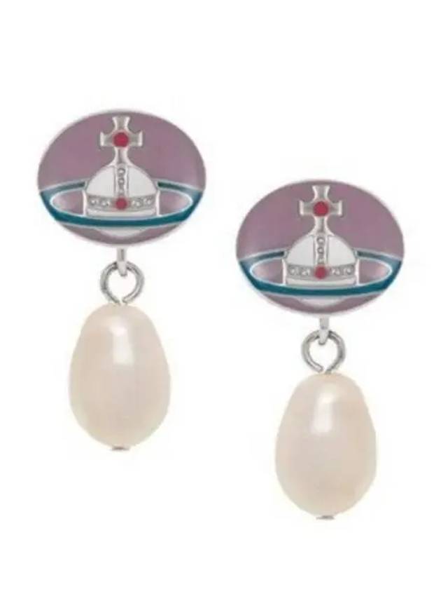 Loelia Earrings Purple - VIVIENNE WESTWOOD - BALAAN 2