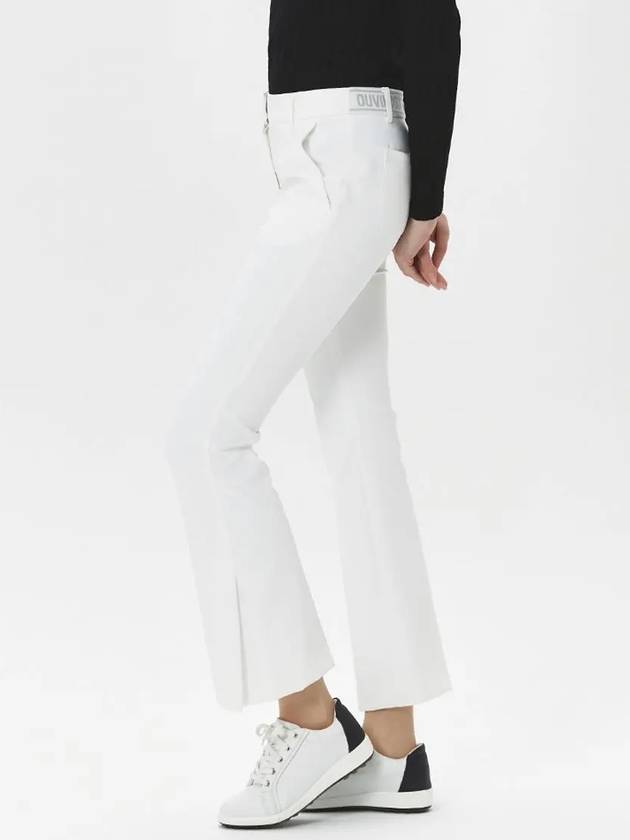 Women s side slit semi bootcut pants DE3WPT361WH - DUVIK - BALAAN 8