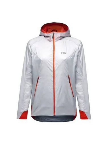 GOREWEAR R5 Windstopper Insulated Hooded Jacket Women White Fireball s - GOGORR - BALAAN 1