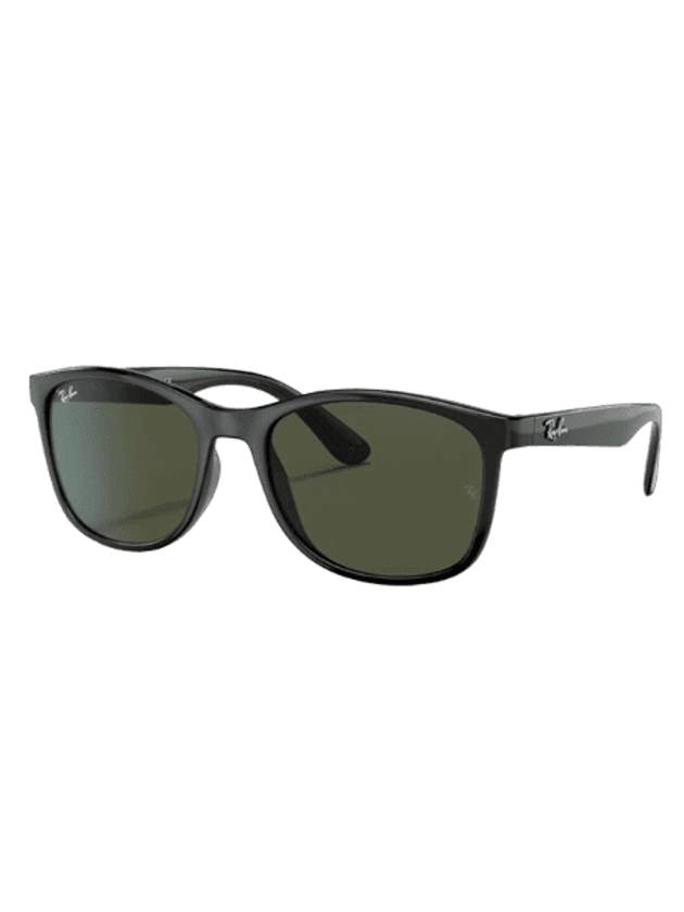 Eyewear Square Sunglasses Green Black - RAY-BAN - BALAAN 1