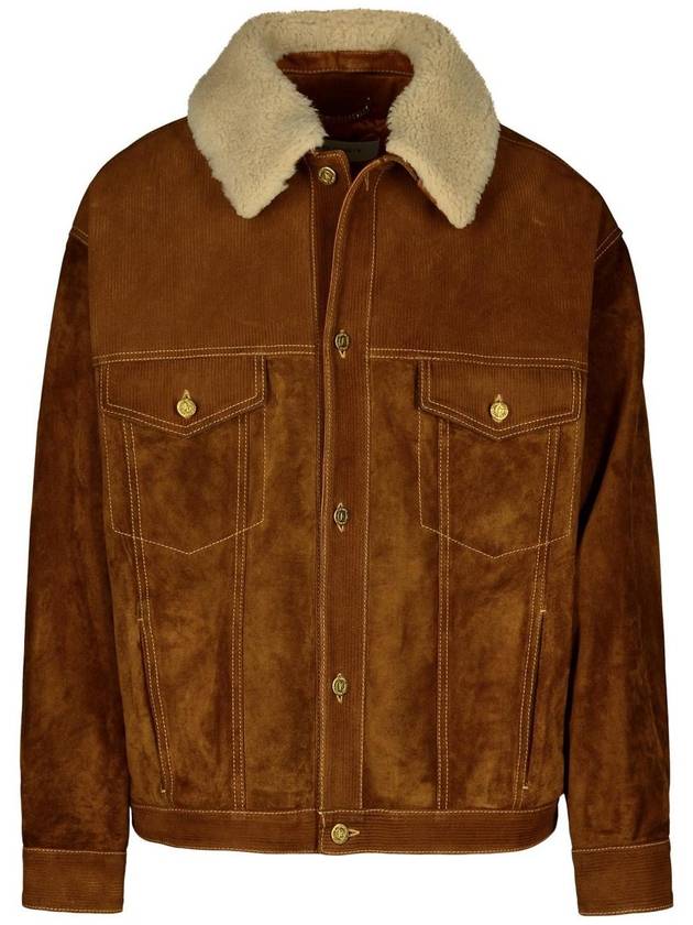 Golden Goose Brown Cowhide Jacket - GOLDEN GOOSE - BALAAN 1