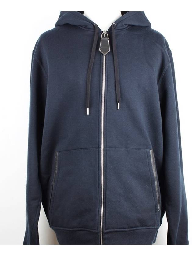 Hooded zip up navy XL - HERMES - BALAAN 2