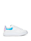 Oversized Smooth Calf Leather Sneakers White Shock Pink - ALEXANDER MCQUEEN - BALAAN 2