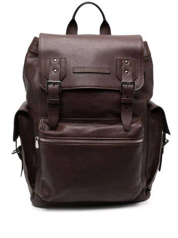 Multi Pocket Backpack MBRXU356C8100 - BRUNELLO CUCINELLI - BALAAN.
