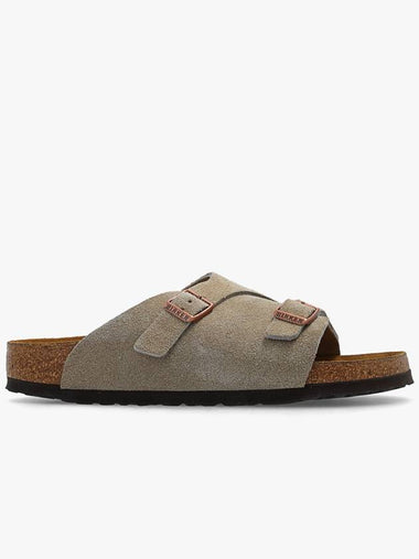 Birkenstock ‘Zurich BS’ Slides, Women's, Brown - BIRKENSTOCK - BALAAN 1