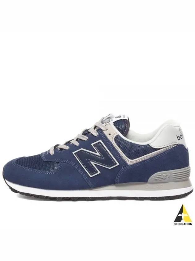 574 Core Pack Low Top Sneakers Navy - NEW BALANCE - BALAAN 2