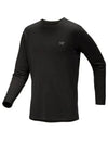 ARC TERYX Raw Merino Wool Crew Neck Man ATOFMX7480BLK RHO M - ARC'TERYX - BALAAN 1