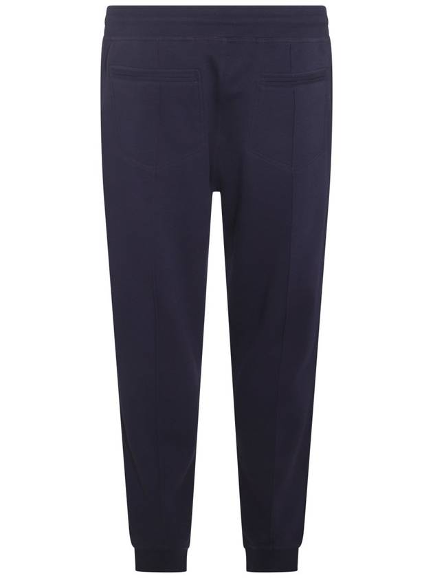 Men's Zipper Pocket Track Pants Navy - BRUNELLO CUCINELLI - BALAAN 3