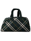 Shield Check Pattern Medium Duffel Bag Green - BURBERRY - BALAAN 2