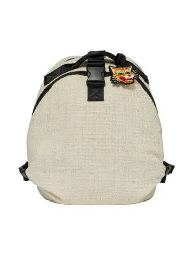 Tiger Tweed Backpack Beige - ONITSUKA TIGER - BALAAN 1