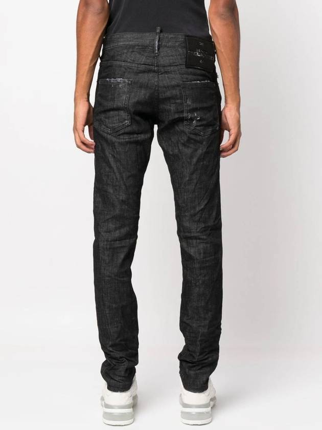 Cool Guy Logo Patch Jeans Black - DSQUARED2 - BALAAN 5