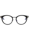 Eyewear Asian Fit Round Eyeglasses Black - TOM FORD - BALAAN 1