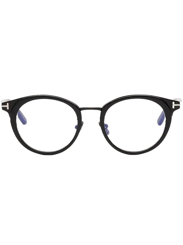 Eyewear Asian Fit Round Eyeglasses Black - TOM FORD - BALAAN 1