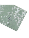 Flower Print Single Card Wallet Light Green - THOM BROWNE - BALAAN 8