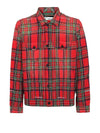 11Th Anniversary Check Shirt Jacket Red - OFF WHITE - BALAAN 1