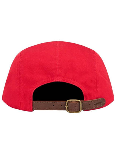 Washed Chino Twill Camp Cap Red FW23H61 - SUPREME - BALAAN 2