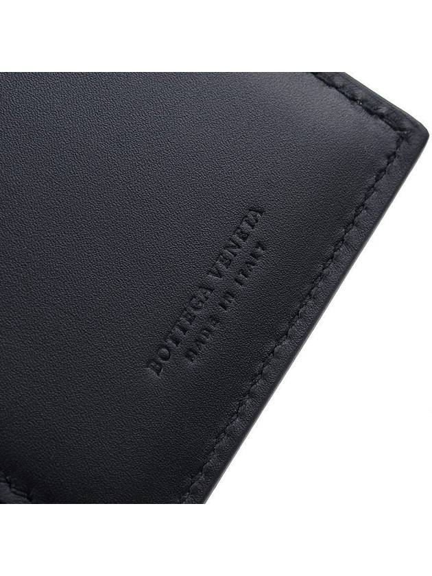 Intrecciato Continental Long Wallet Black - BOTTEGA VENETA - BALAAN 10