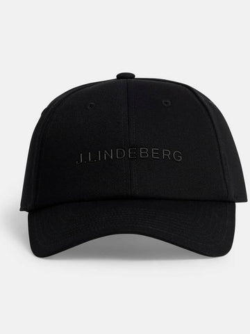 Elijah Logo Cotton Ball Cap Black - J.LINDEBERG - BALAAN 1