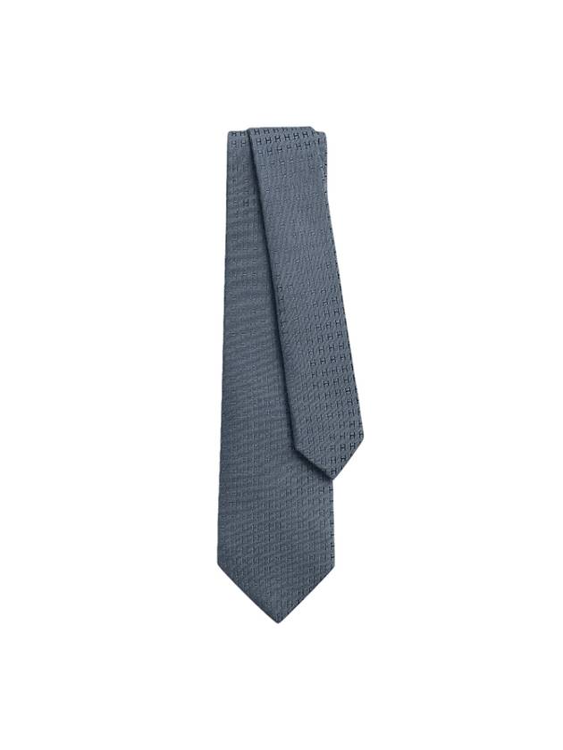 Faconnee H Tie Blue - HERMES - BALAAN 1