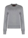 Cotton Sweatshirt Grey - GUCCI - BALAAN 2