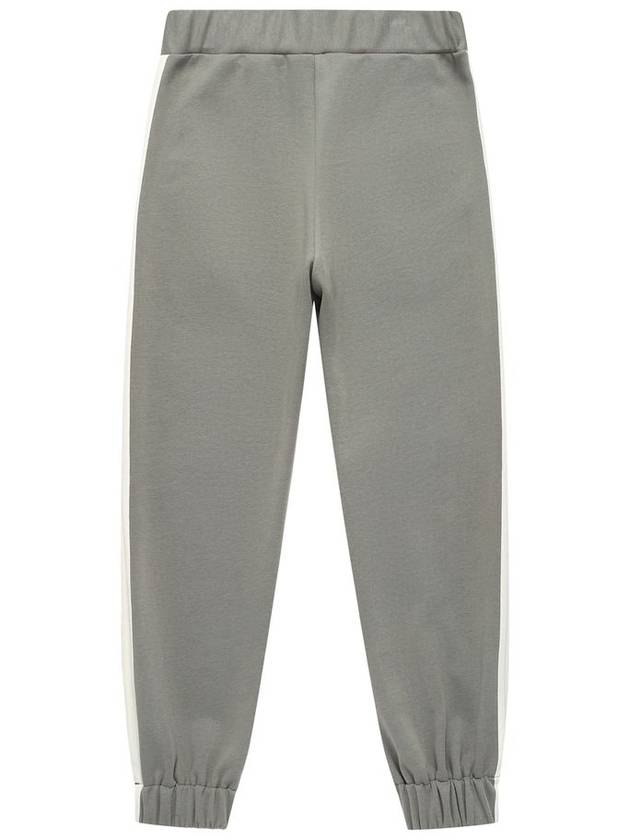 Men's Logo Point Track Pants Grey - SOLEW - BALAAN 3