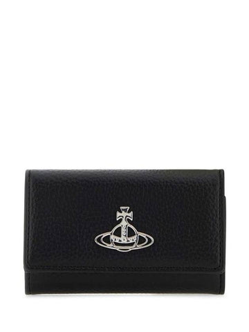 Wallet 51020001US000DPF N403 Black - VIVIENNE WESTWOOD - BALAAN 1