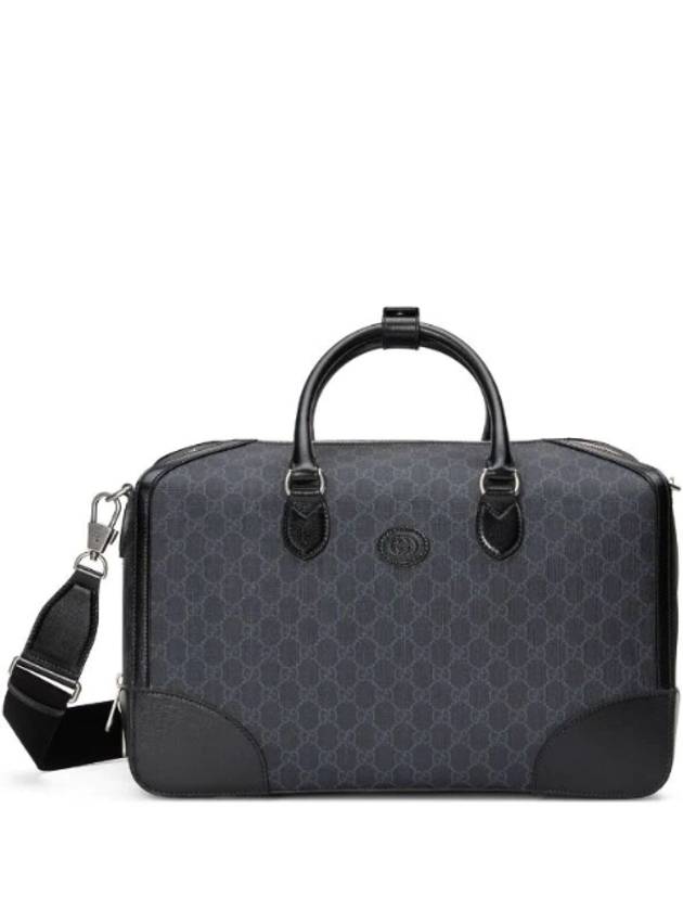 GG Supreme Duffel Bag Navy - GUCCI - BALAAN 1