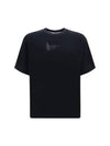 Logo Print Short Sleeve T-Shirt Black - STONE ISLAND - BALAAN 2