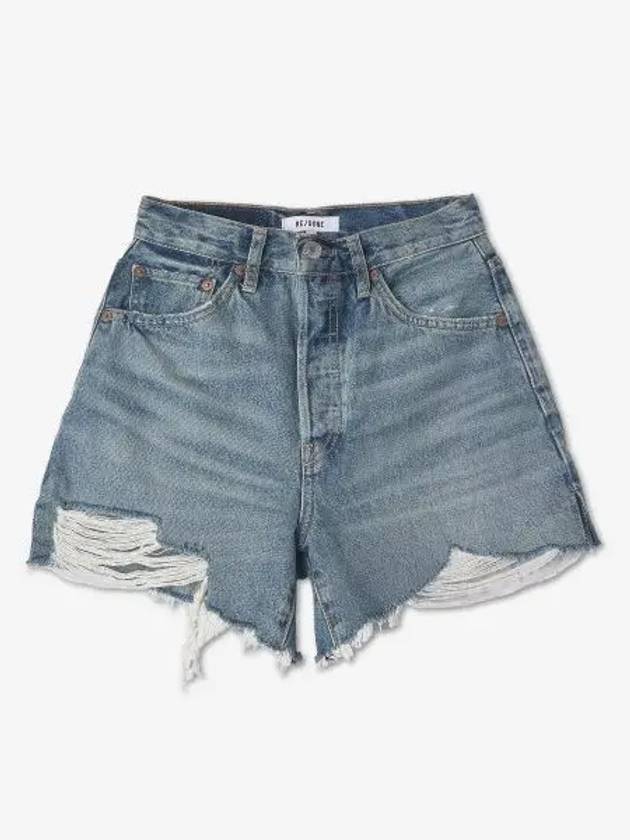 REDONE 50S Cut Off Denim Shorts Pants Medium Raff 1413W5COMEDIUMRAF - RE/DONE - BALAAN 1