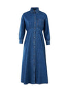 Women s Yemen Denim Long Dress 002 - MAX MARA - BALAAN 1