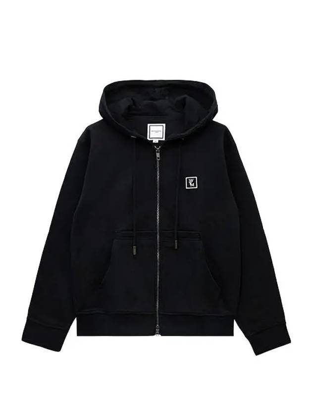 Back Logo  Zip-Up Hoodie Black - WOOYOUNGMI - BALAAN 4