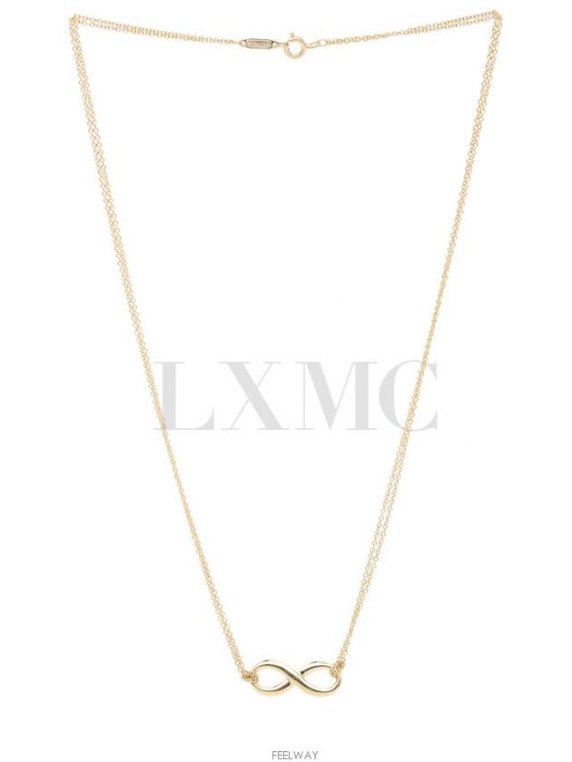 Tiffany Infinity Necklace Picasso 18k Yellow Gold - TIFFANY & CO. - BALAAN 10