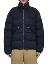 Seamless Tunnel Nylon Down TC Padding Navy - STONE ISLAND - BALAAN 4