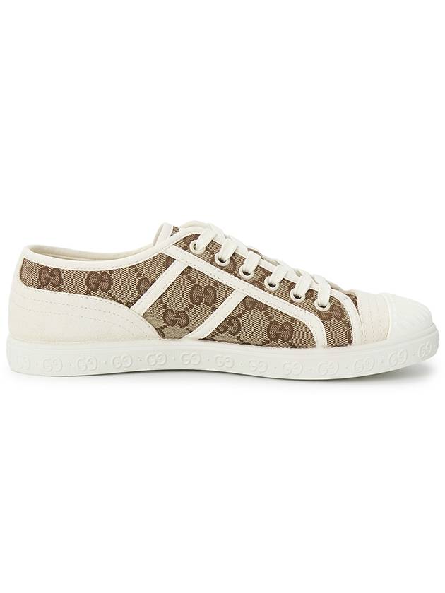 Original GG Fabric Low Top Sneakers Beige - GUCCI - BALAAN 5