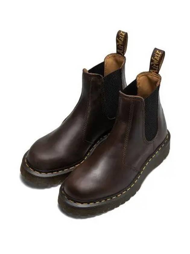 2976 Bex Crazy Horse Chelsea Boots Dark Brown - DR. MARTENS - BALAAN 2