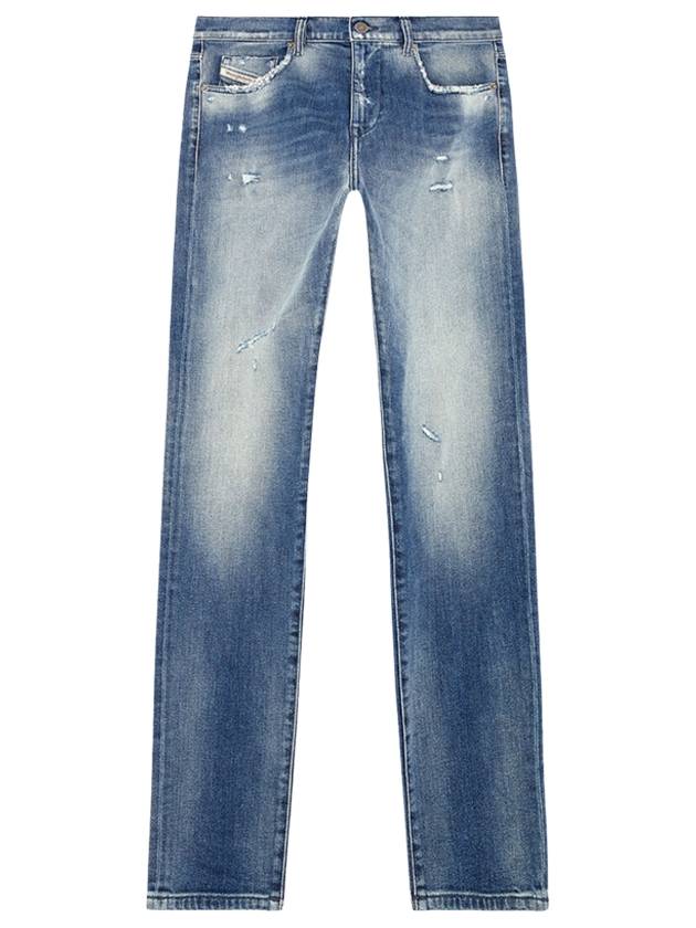 2019 D Strukt Slim Jeans Medium Blue - DIESEL - BALAAN 2