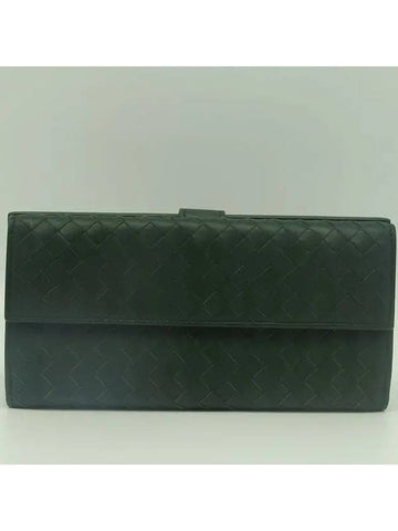 Green color long wallet - BOTTEGA VENETA - BALAAN 1